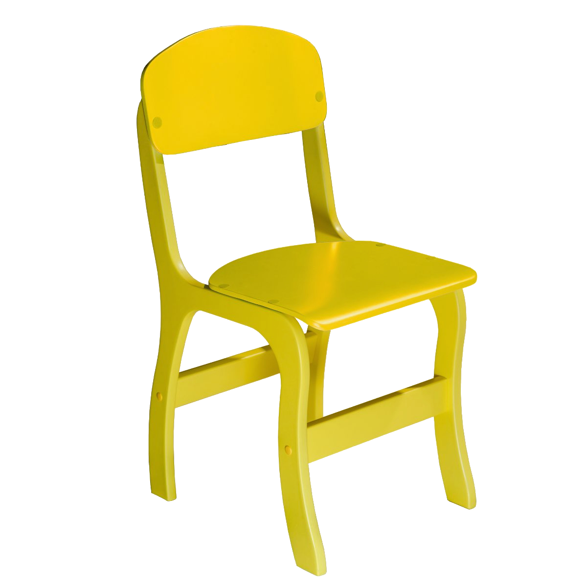 Дитячий фанерний стілець "Фантазія", фарбований, покриття фанери - кольоровий екологічно-чистий лак, ростова група №2, АЛМАНТ, 290х343х567 мм, (h=300 мм).